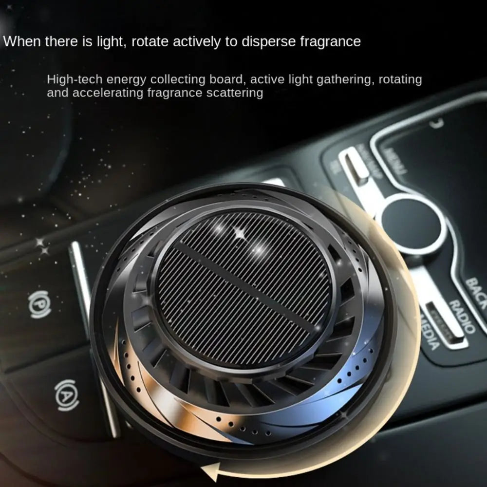 Solar Air Freshener Diffuser for Vehicle